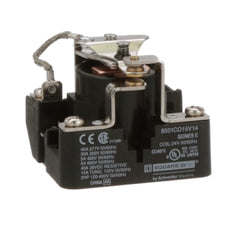 Square D 8501CO15V14 Power Relay, SPDT, 1NO and 1NC, 1.5 HP, 30 A resistive at 300 VAC, 24 VAC coil  | Blackhawk Supply