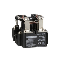 Square D 8501CO16V20 Power Relay, Type C, 2 HP, 30A resistive at 300 VAC, SPDT, 2 normally open and 2 normally closed contact, 120 VAC coil  | Blackhawk Supply