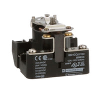 8501CO21V20 | Power Relay, SPST, 1NO and 0NC, 20 A resistive at 110 VDC, 120 VAC coil | Square D by Schneider Electric
