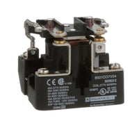 8501CO7V04 | Power Relay - 277VAC Coil - DPST - 2NO-0NC - 1.5 HP - 30A Resistive at 300V | Square D by Schneider Electric