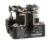 8501CO7V14 | Power Relay, Type C, 2 HP, 30A resistive at 300 VAC, DPST, 2 normally open contacts, 24 VAC coil | Square D by Schneider Electric