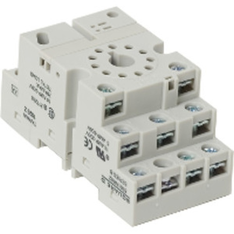Square D 8501NR62 RELAY SOCKET 300VAC 10AMP TYPE K  | Blackhawk Supply