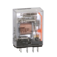 8501RS41V14 | RELAY 240VAC 12AMP TYPE R +OPTIONS | Square D by Schneider Electric
