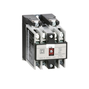 Square D 8501XO40V02 RELAY 600VAC 10AMP NEMA +OPTIONS  | Blackhawk Supply