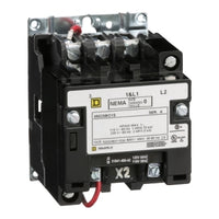 8502SBO1V02S | Type S Non-Reversing Contactor, Size 0, 2-Pole, Open Style +Options | Square D by Schneider Electric