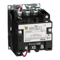 Square D 8502SBO1V02S Type S Non-Reversing Contactor, Size 0, 2-Pole, Open Style +Options  | Blackhawk Supply