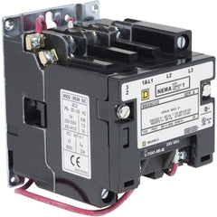 Square D 8502SCO2V08 Class 8502 Type S Magnetic Contactor, Not Rated, 27A, 3-Poles, 208 VAC 60Hz, Non-Reversing  | Blackhawk Supply