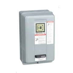 Square D 8536SCG3V03H30 Type S Full Voltage Starter, Size 1, NEMA 1, 220V 50 Hz, 240V 60Hz, 27A, 3-Poles, Non-Reversing  | Blackhawk Supply