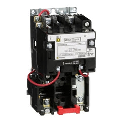 Square D 8536SBO1V02S Type S Full Voltage Starter, Size 0, Open, 110V 50 Hz, 120V 60Hz, 18A, 2-Poles, Non-Reversing  | Blackhawk Supply