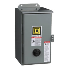 Square D 8536SBA2V06 Type S Full Voltage Starter, Size 0, NEMA 12 Industrial, 440V 50Hz, 480V 60Hz, 18A, 3-Poles, Non-Reversing  | Blackhawk Supply