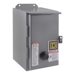 Square D 8536SCA3V03 Type S Full Voltage Starter, Size 1, NEMA 12, 220V 50 Hz, 240V 60Hz, 27A, 3-Poles, Non-Reversing  | Blackhawk Supply