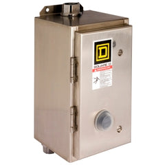 Square D 8536SBW12V02H30S Type S Full Voltage Starter, Size 0, NEMA 4/4X, 110V 50 Hz, 120V 60Hz, 18A, 3-Poles, Non-Reversing  | Blackhawk Supply