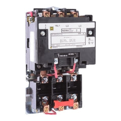Square D 8536SDO1V08 Type S Full Voltage Starter, Size 2, Open, 208V 60Hz, 45A, 3-Poles, Non-Reversing  | Blackhawk Supply