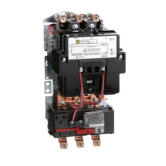 Square D 8536SEO1V01H30S Type S Full Voltage Starter, Size 3, Open, 24V 60Hz, 90A, 3-Poles, Non-Reversing  | Blackhawk Supply
