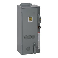 8538SBA23V02S | NEMA Combination Starter, Type S, 30A fusible disconnect, Size 0, 18A, 5 HP at 600 VAC polyphase, 120 VAC coil, NEMA 12 | Square D by Schneider Electric