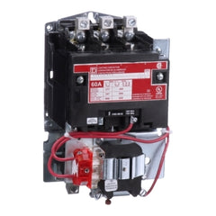 Square D 8903SPO11V02 Contactor, Type S, multipole lighting, mechanically held, 60A, 3 pole, 110/120 VAC 50/60 Hz coil, open style  | Blackhawk Supply