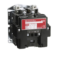 8903SQO1V02 | Contactor, Type S, multipole lighting, electrically held, 100A, 2 pole, open, 120/100 VAC 60/50 Hz coil | Square D by Schneider Electric