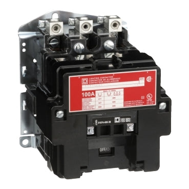 Square D 8903SQO2V02 LIGHTING CONTACTOR 600VAC 100AMP NEMA  | Blackhawk Supply