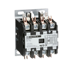 Square D 8910DPA44V09 Definite Purpose Contactor Type DPA, 40A, 4-Poles, 220 VAC 50HZ, 208-240 VAC 60Hz  | Blackhawk Supply