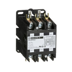 Square D 8910DPA63V02Y125 8910DPA definite purpose contactor, 60 A, 3P, 110/120 V 50/60 Hz coil, open, hex socket head  | Blackhawk Supply