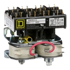 Square D 8965RO10V01 Contactor, hoist, reversing, HP ratings, 3 pole, 24 VAC 60 Hz coil, open style  | Blackhawk Supply