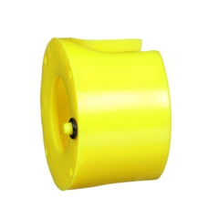 Square D 9001K56YM 30mm Push Button, Types K or SK, plastic extended mushroom guard, yellow, for 1.375 or 1.625 inch mushroom operator  | Blackhawk Supply