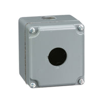 9001KY1 | 30mm Push Button, Types K or SK, empty push button enclosure, cast aluminium, one 30 mm hole, NEMA 4 and 13 | Square D by Schneider Electric