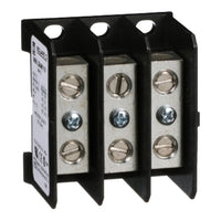 9080LBA361101 | Miniature Power Distribution Block, 115A-90A (Cu-Al), 600VAC, 3-Pole | Square D by Schneider Electric