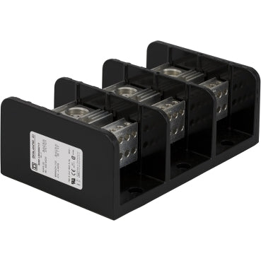 Square D 9080LBA365212 Power distribution block, Linergy, 3 pole, 2 line, 12 load, 760A CU, 620A AL, 600 V  | Blackhawk Supply