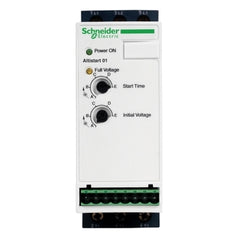 Square D ATS01N112FT Altistart 01 Soft Start (ATS01), for Asynchronous Motor, 12A, 110-480V, 1.5-7.5 HP, 1.5-5.5 kW, Single-phase, Integrated Bypass, w/Heat Sink  | Blackhawk Supply