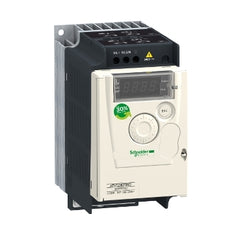 Square D ATV12H075M3 Variable Speed Drive ATV12, 0.75kW, 1HP, 200 to 240V, 3 Phase, with heat sink  | Blackhawk Supply