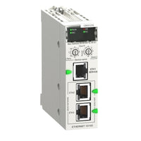 BMXCRA31210 | remote IO drop E/IP, Modicon X80, performance, service port, advanced features | Square D by Schneider Electric