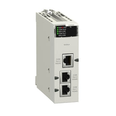Square D BMXNOM0200 Communication module, Modicon X80, Serial link module, 2 RS-485/232 ports in Modbus and Character mode  | Blackhawk Supply