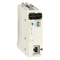 BMXP341000 | Processor, Modicon M340, max 512 discrete + 128 analog I/O, Modbus | Square D by Schneider Electric