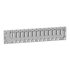 Square D BMXXBP1200 rack, Modicon M340 automation platform, 12 slots, panel, plate or DIN rail mounting  | Blackhawk Supply