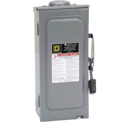 Square D D322NRB Single Throw Fusible Safety Switch, 60A, NEMA 3R, 3-Poles, 240V   | Blackhawk Supply