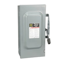 D323N | Single Throw Fusible Safety Switch, 100A, NEMA 1, 3-Poles, 240V | Square D by Schneider Electric