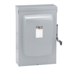Square D D325NR Safety switch, general duty, fusible, 400A, 3 poles, 125hp, 240VAC, NEMA 3R, neutral factory installed  | Blackhawk Supply