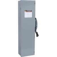 DT362 | Safety switch, double throw, fusible, 60A, 600VAC/VDC, 3 poles, 50hp, NEMA 1 | Square D by Schneider Electric