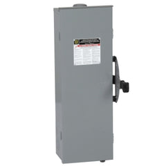 Square D DT361RB Safety switch, double throw, fusible, 30A, 600VAC/VDC, 3 poles, 20hp, NEMA 3R, bolt on provision  | Blackhawk Supply