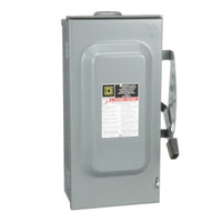 DU323RB | Safety switch, general duty, non fusible, 100A, 3 wire, 3 poles, 30hp, 240VAC, Type 3R, bolt on hub provision | Square D by Schneider Electric