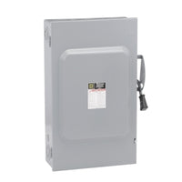 DU324 | Single Throw Safety Switch, GD, 240V, 200A, 3P, NEMA 1 | Square D by Schneider Electric