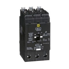 Square D EDB34040 Miniature Circuit Breaker, 40A, 3-Pole, 480Y/277V AC, 18/25kA, Bolt-on Mount  | Blackhawk Supply