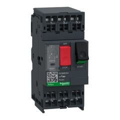 Square D GV2ME053 Motor circuit breaker, TeSys GV2, 3P, 0.63-1 A, thermal magnetic, spring terminals  | Blackhawk Supply
