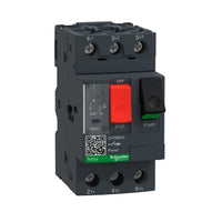 GV2ME05 | TeSys GV2 Circuit Breaker, Thermal Magnetic, 3-Pole, 1A, 690VAC, Screw Clamp Terminals, IP20 | Square D by Schneider Electric