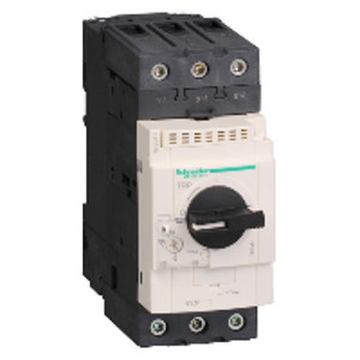 Square D GV3P65 TeSys GV3 Circuit Breaker, Thermal Magnetic, 3-Pole, 65A, 690VAC, EverLink BTR Screw Connectors, IP20  | Blackhawk Supply