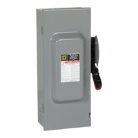 H223N | SWITCH FUSIBLE HD 240V 100A 2P NEMA1 | Square D by Schneider Electric