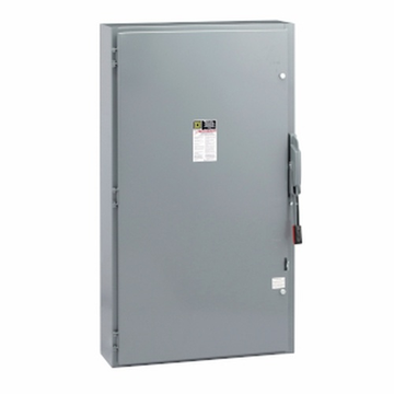 Square D H225N FUSIBLE SWITCH  HD 240V 400A 2P NEMA1/NEUTRAL  | Blackhawk Supply