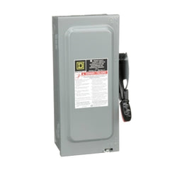 Square D H321N SWITCH FUSIBLE HD 240V 30A 3P NEUTRAL  | Blackhawk Supply