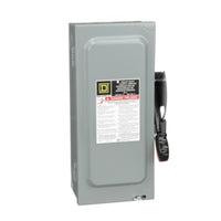 H322N | SWITCH FUSIBLE HD 240V 60A NEMA1/NEUTRAL | Square D by Schneider Electric